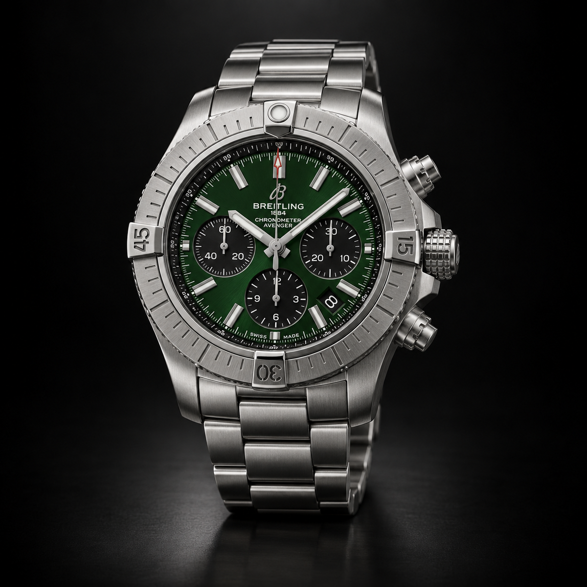 Breitling Avenger B01 Chronograph with Green Dial