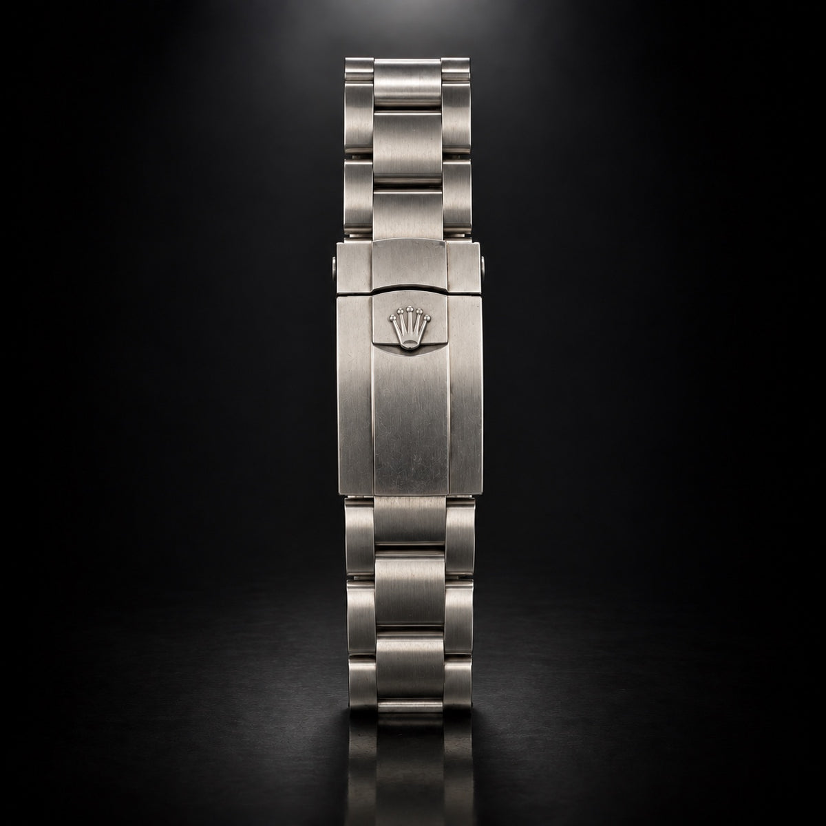 Stainless steel Rolex Oyster standalone bracelet with Rolex clasp