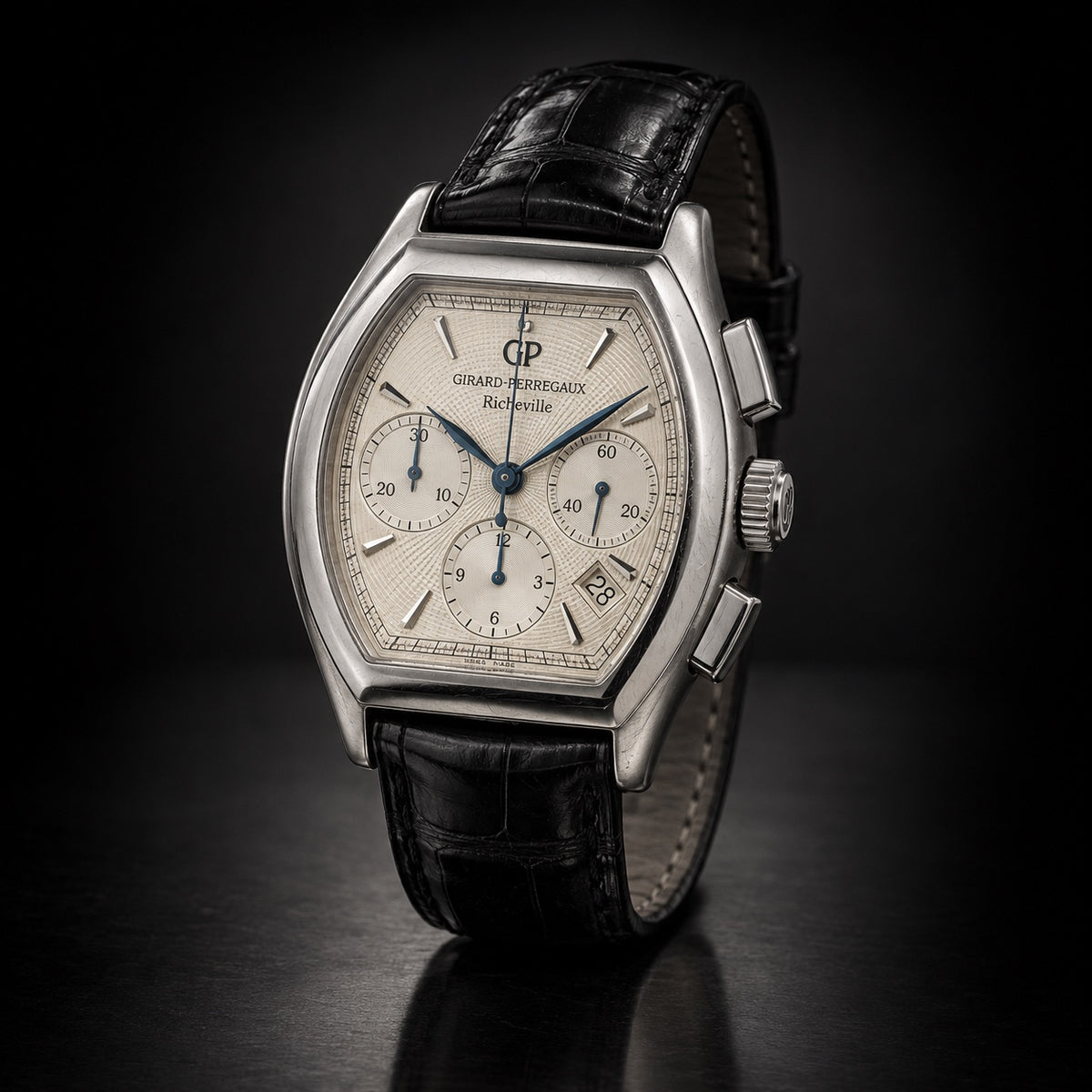 Vintage Girard-Perregaux Richeville chronograph