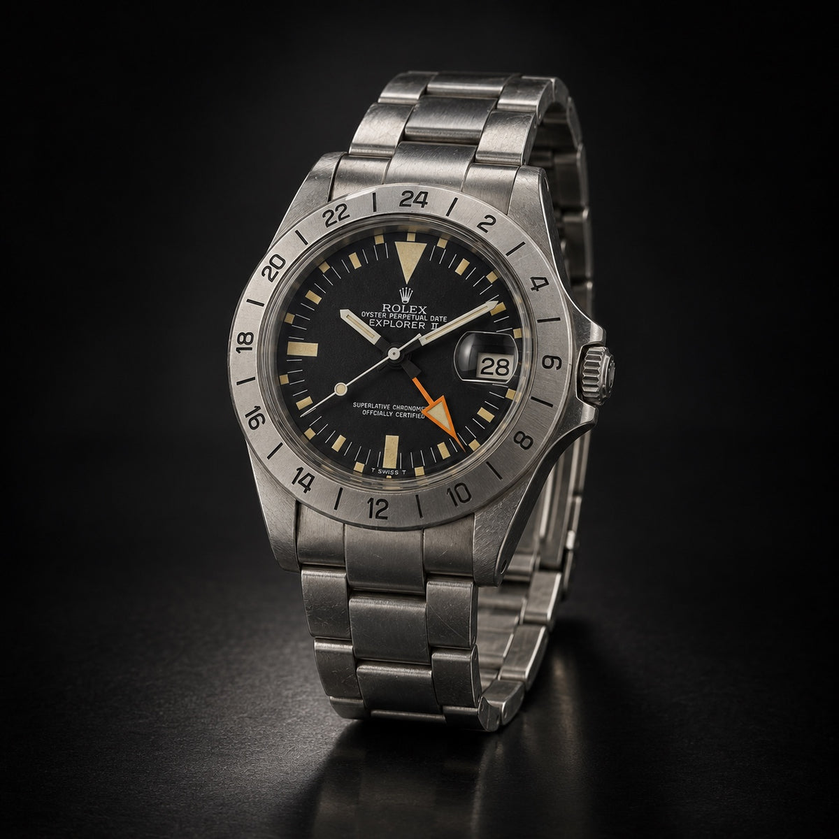 Vintage Rolex Explorer II Freccione