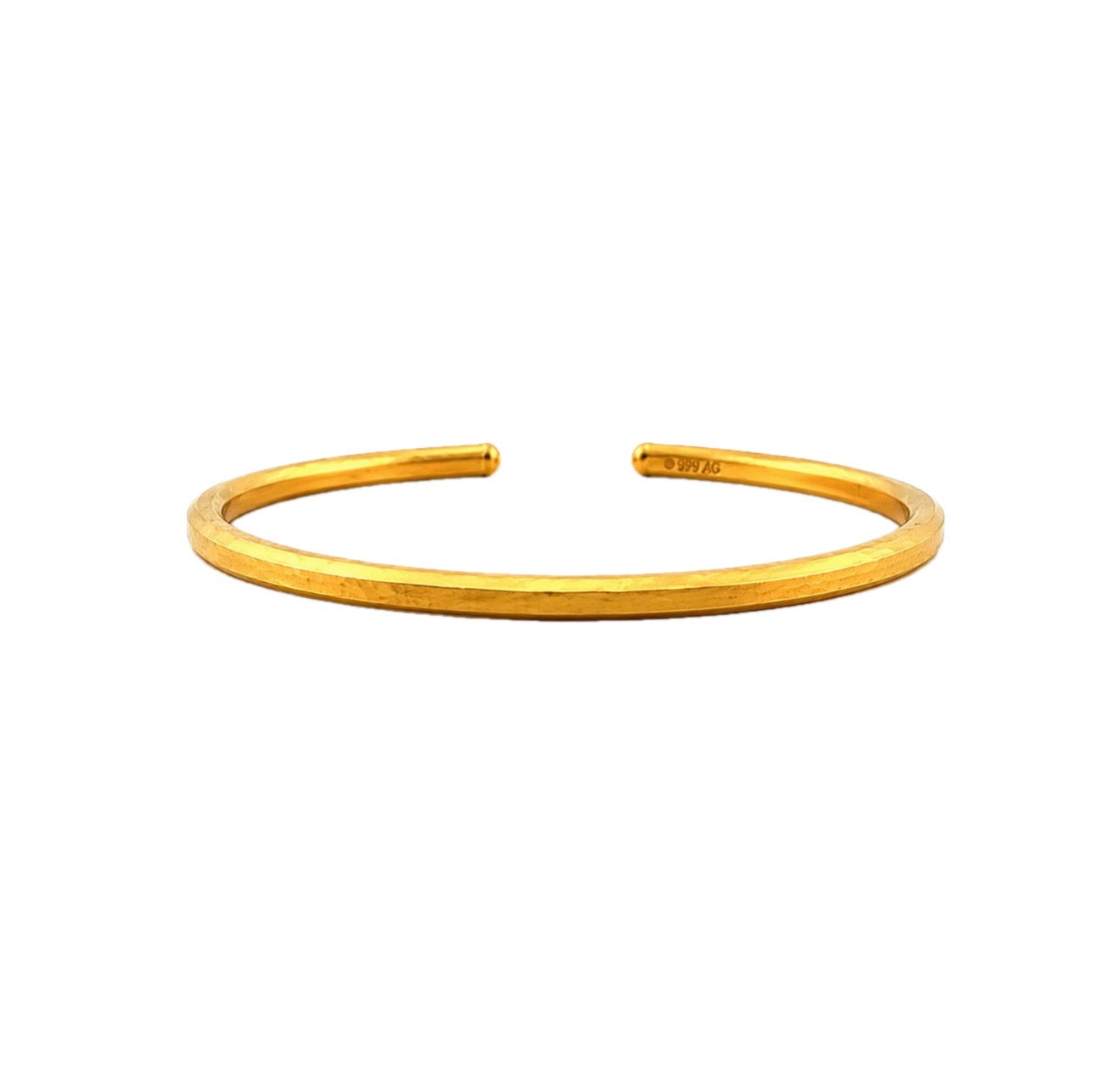 One Troy Ounce .9999 Fine Gold Cuff Bracelet
