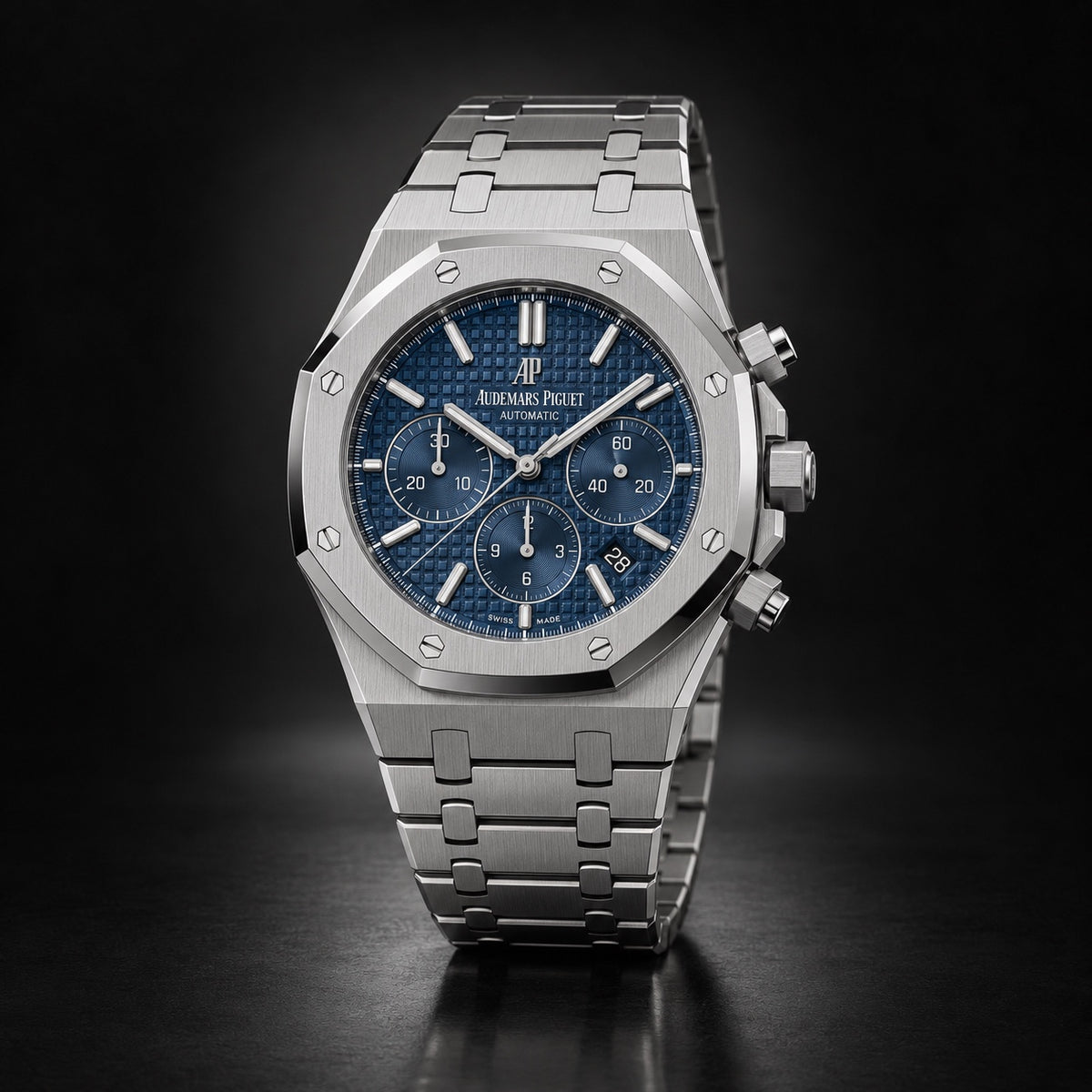 Audemars Piguet Royal Oak Chronograph with blue dial