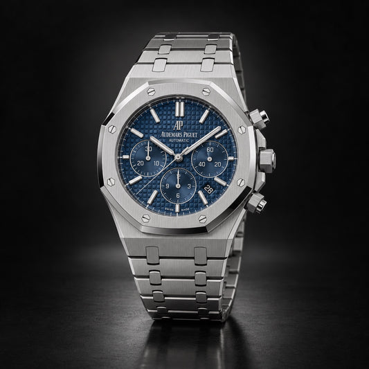 Audemars Piguet Royal Oak Chronograph with blue dial