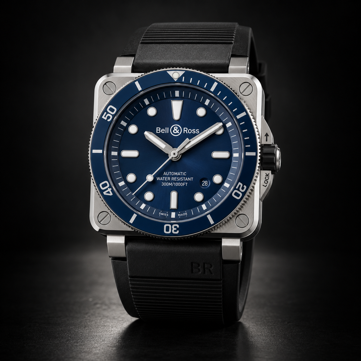 Bell & Ross BR 03-92 Diver with Blue Dial