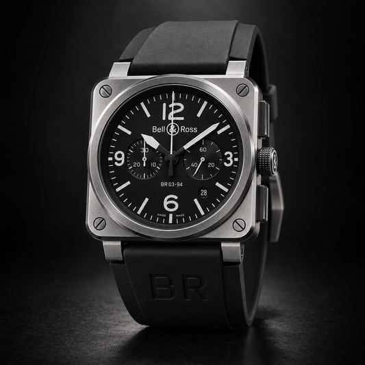 Bell & Ross BR 05 Chronograph Black Steel
