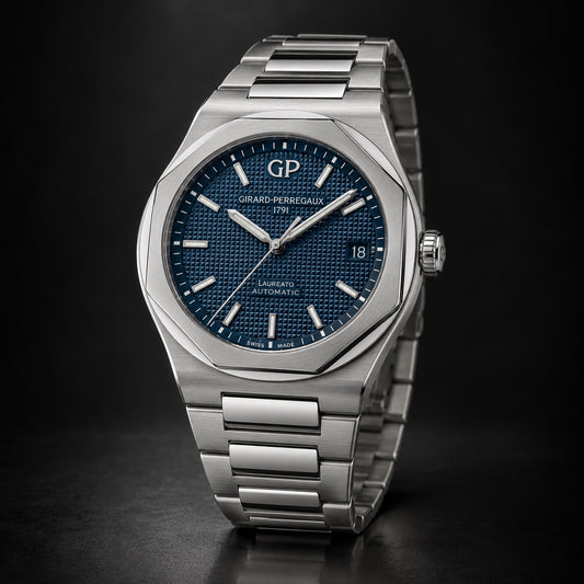 Girard-Perregaux Laureato Automatic, Blue Dial
