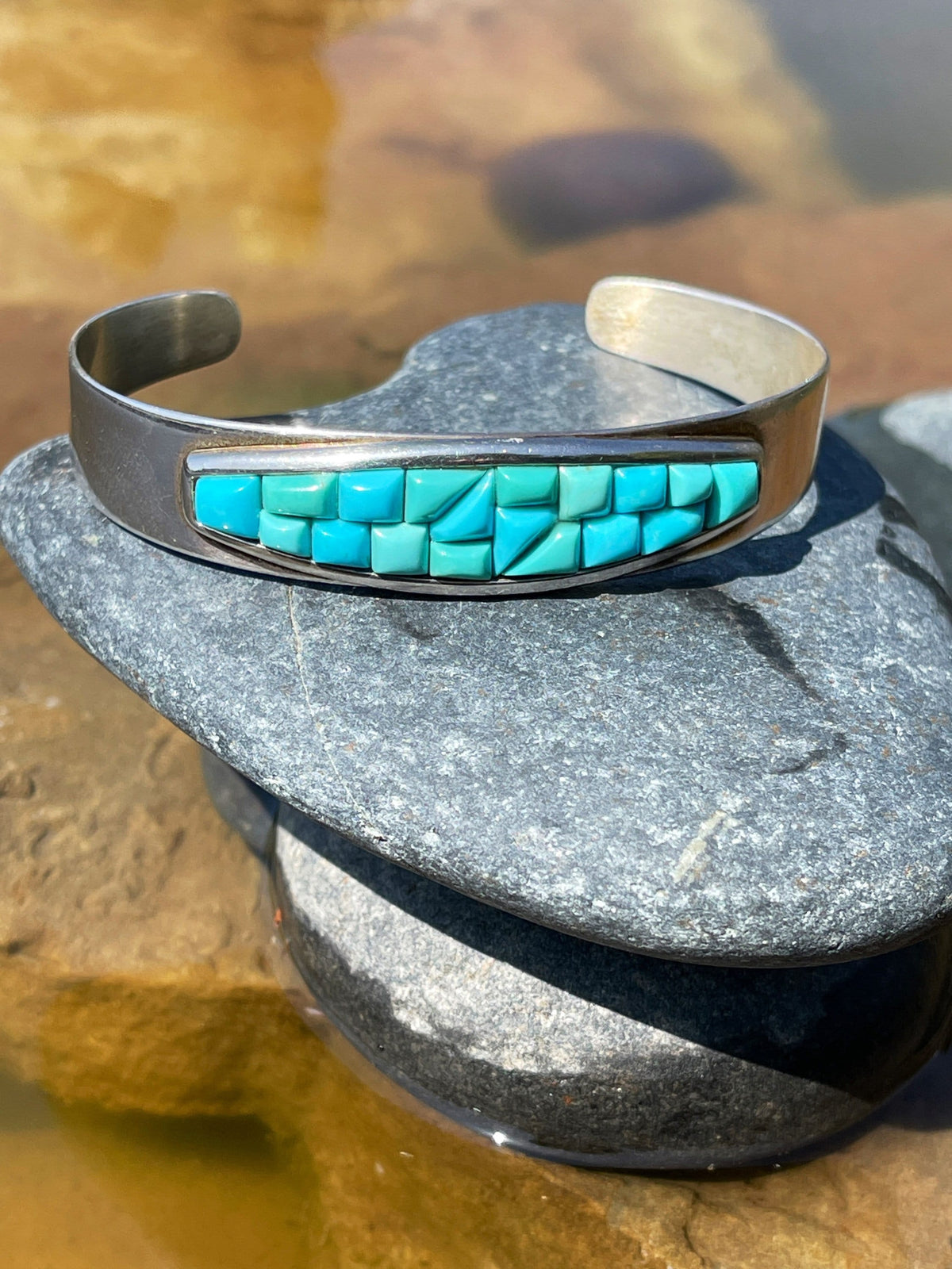 Sterling Silver Turquoise Cuff Bracelet