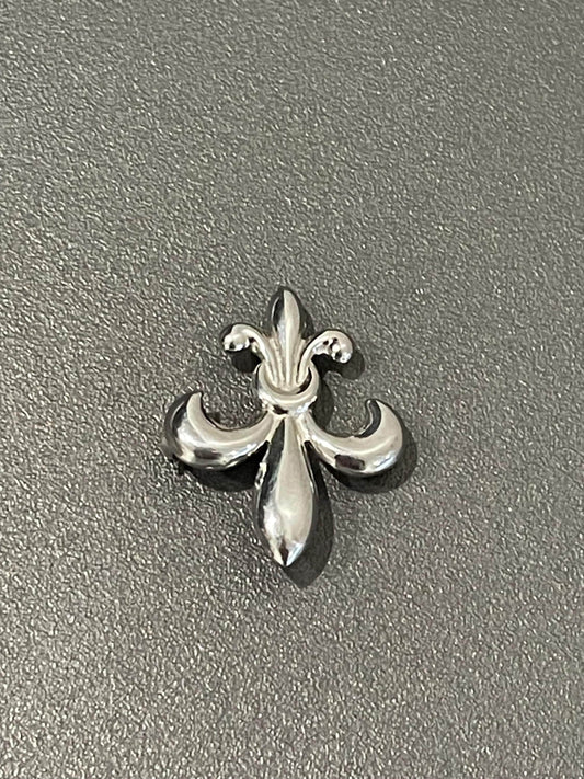 Sterling Silver Fluer De Lis Pendant/Pin