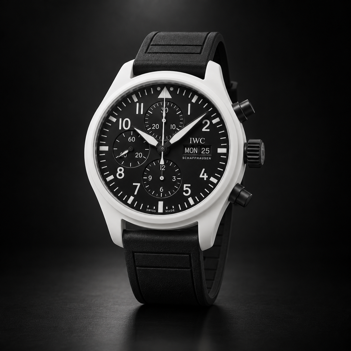 IWC Pilot’s Watch Chronograph in White Ceramic