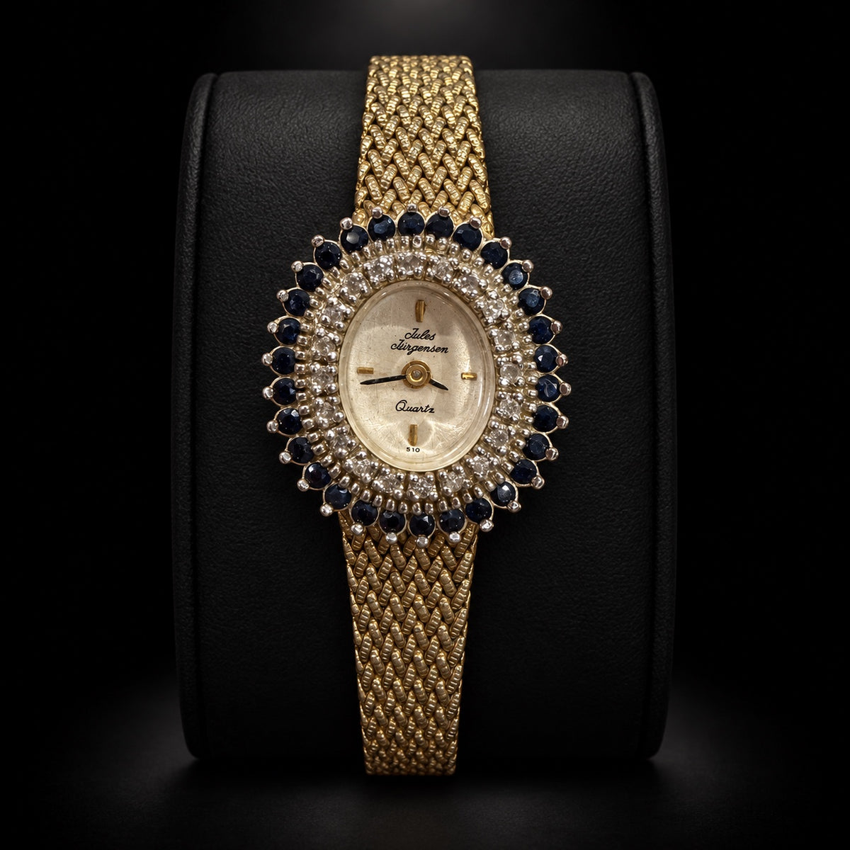 Jules Jürgensen Gold-Tone Quartz Bracelet Watch