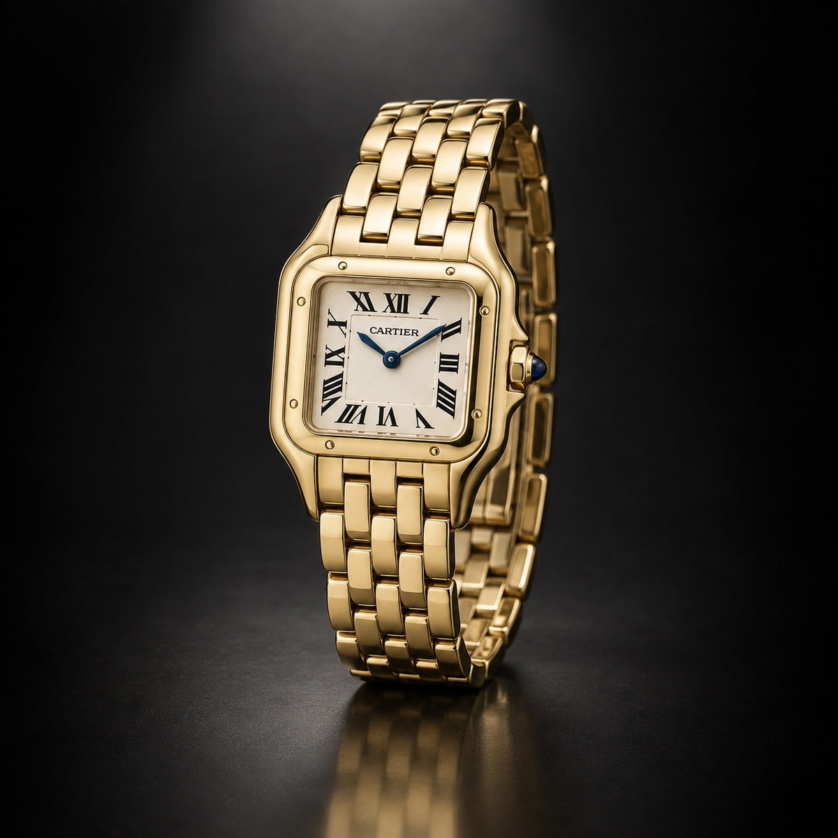 Ladies Cartier Panthere watch in gold-tone finish