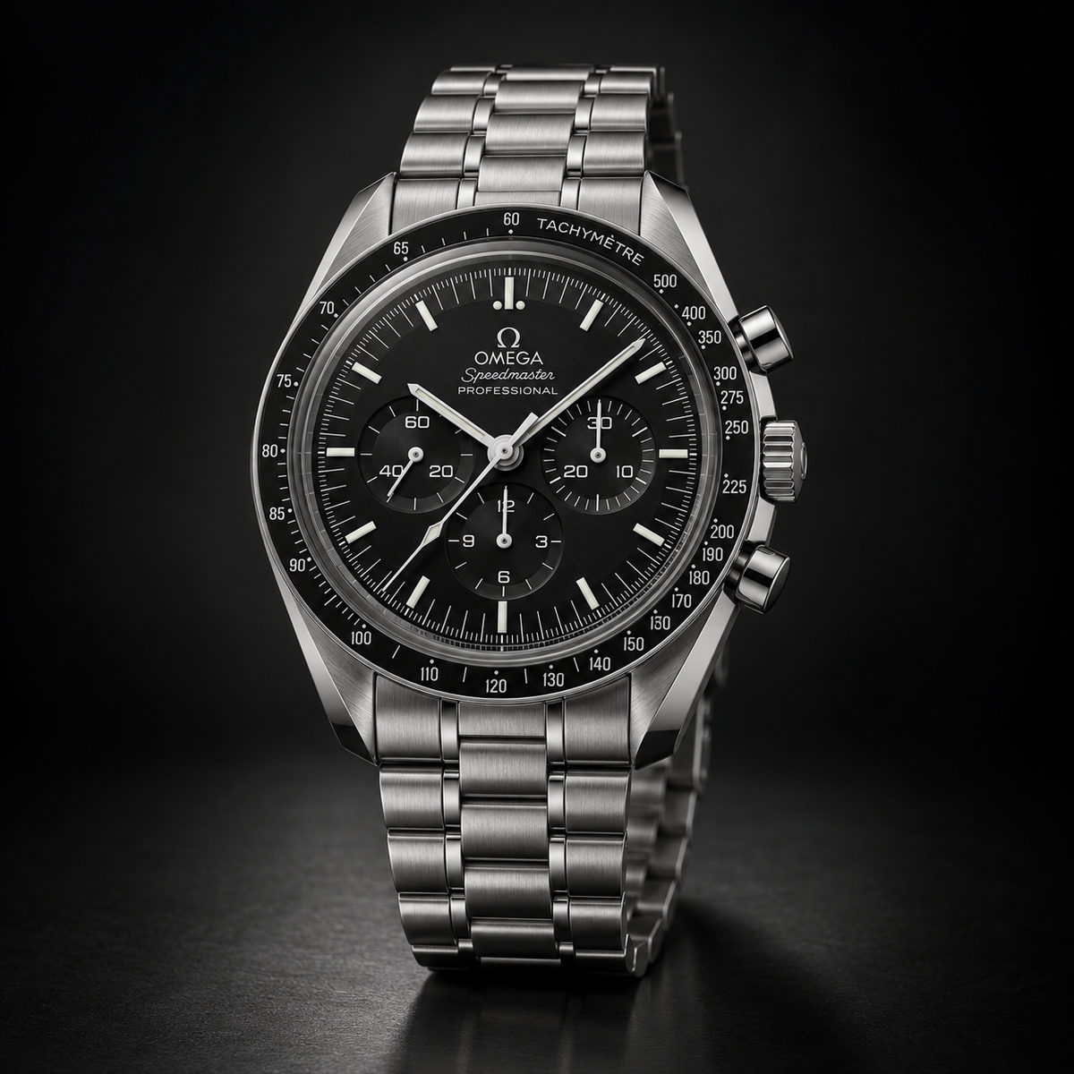 Omega Speedmaster Moonwatch in Steel