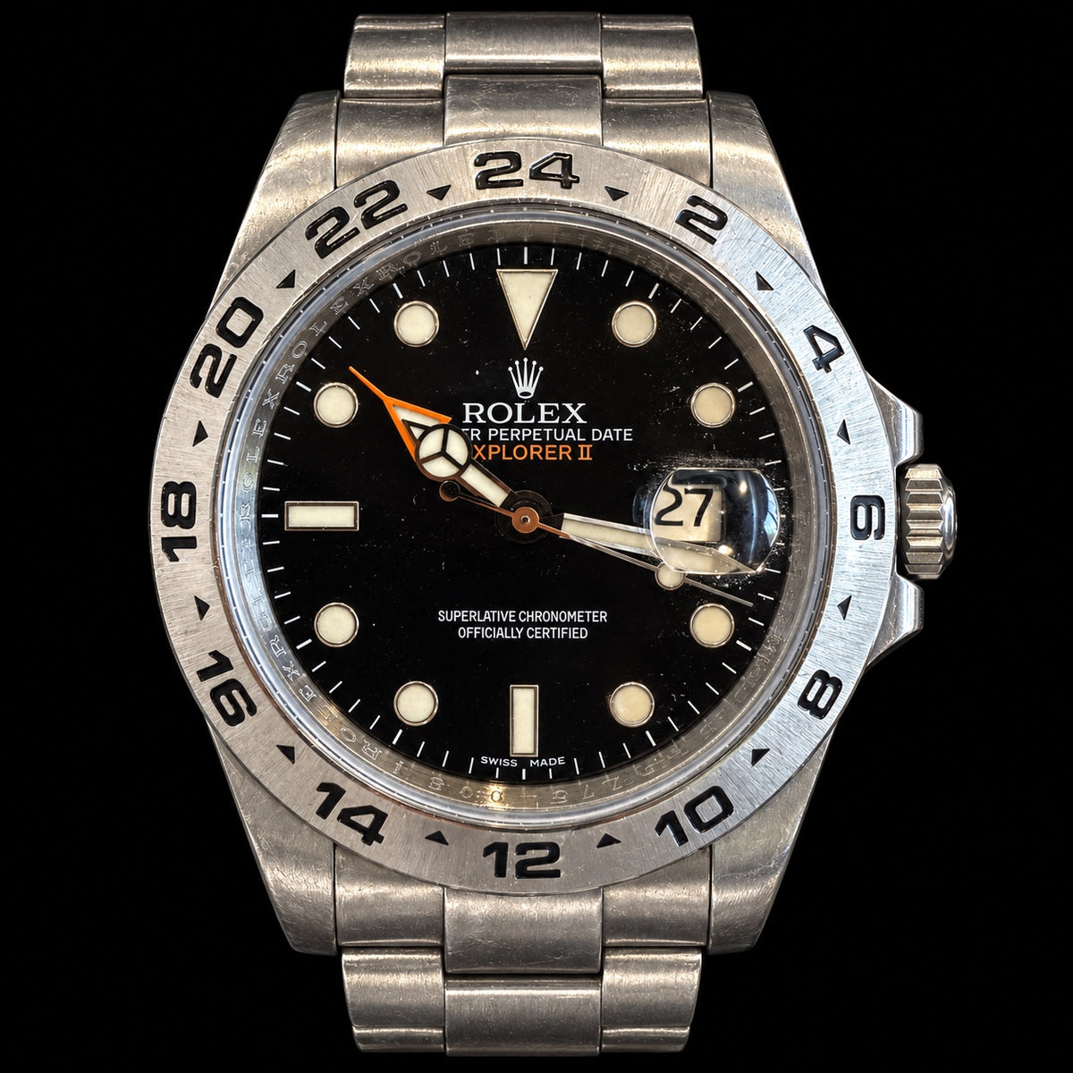 Rolex Explorer II, Black Dial & Bracelet