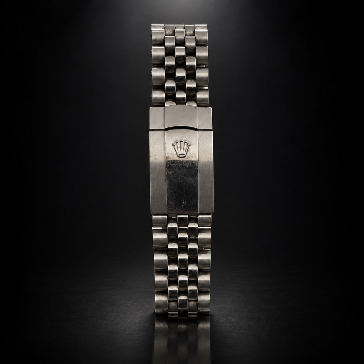 Stainless steel Rolex Jubilee standalone bracelet with Rolex clasp