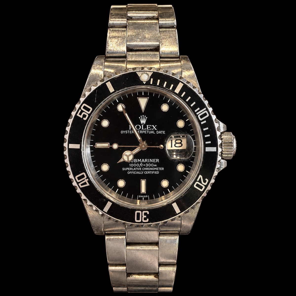 Rolex Submariner Date, Black Dial & Bracelet