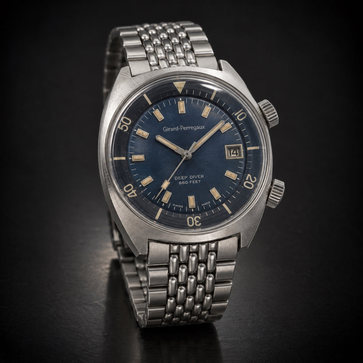Vintage Girard-Perregaux Deep Diver 660 Feet
