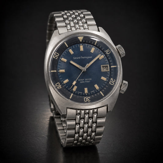 Vintage Girard-Perregaux Deep Diver 660 Feet