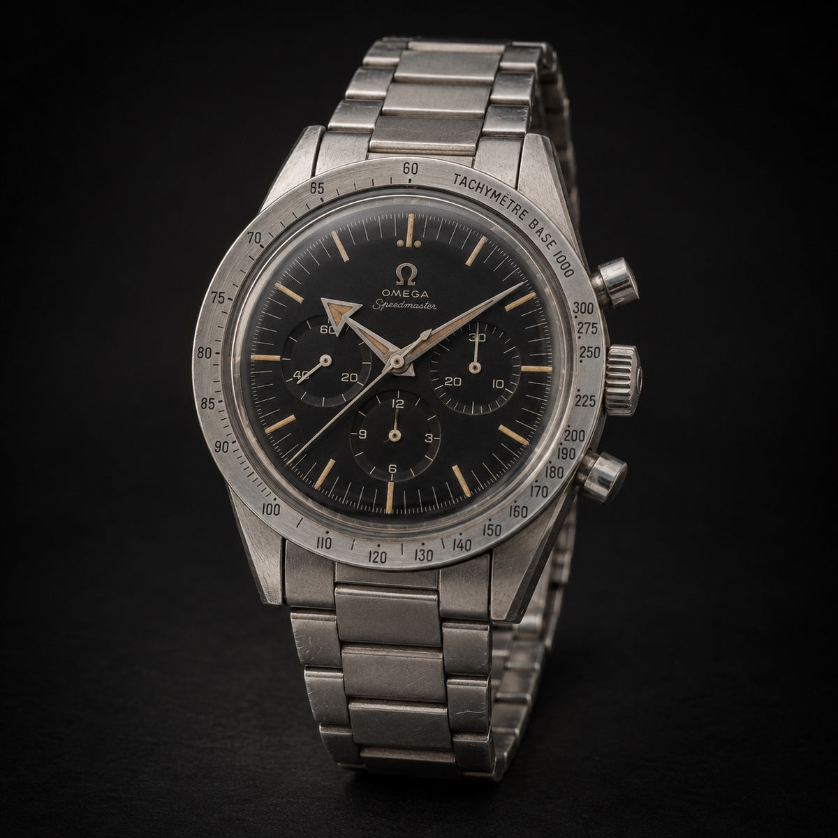 Vintage Omega Speedmaster Broad Arrow