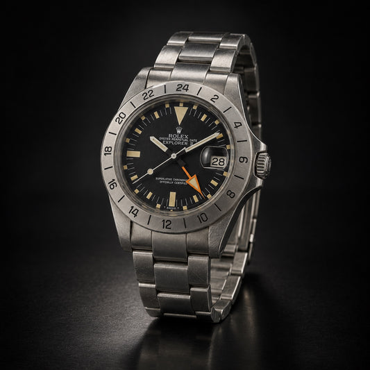 Vintage Rolex Explorer II Freccione