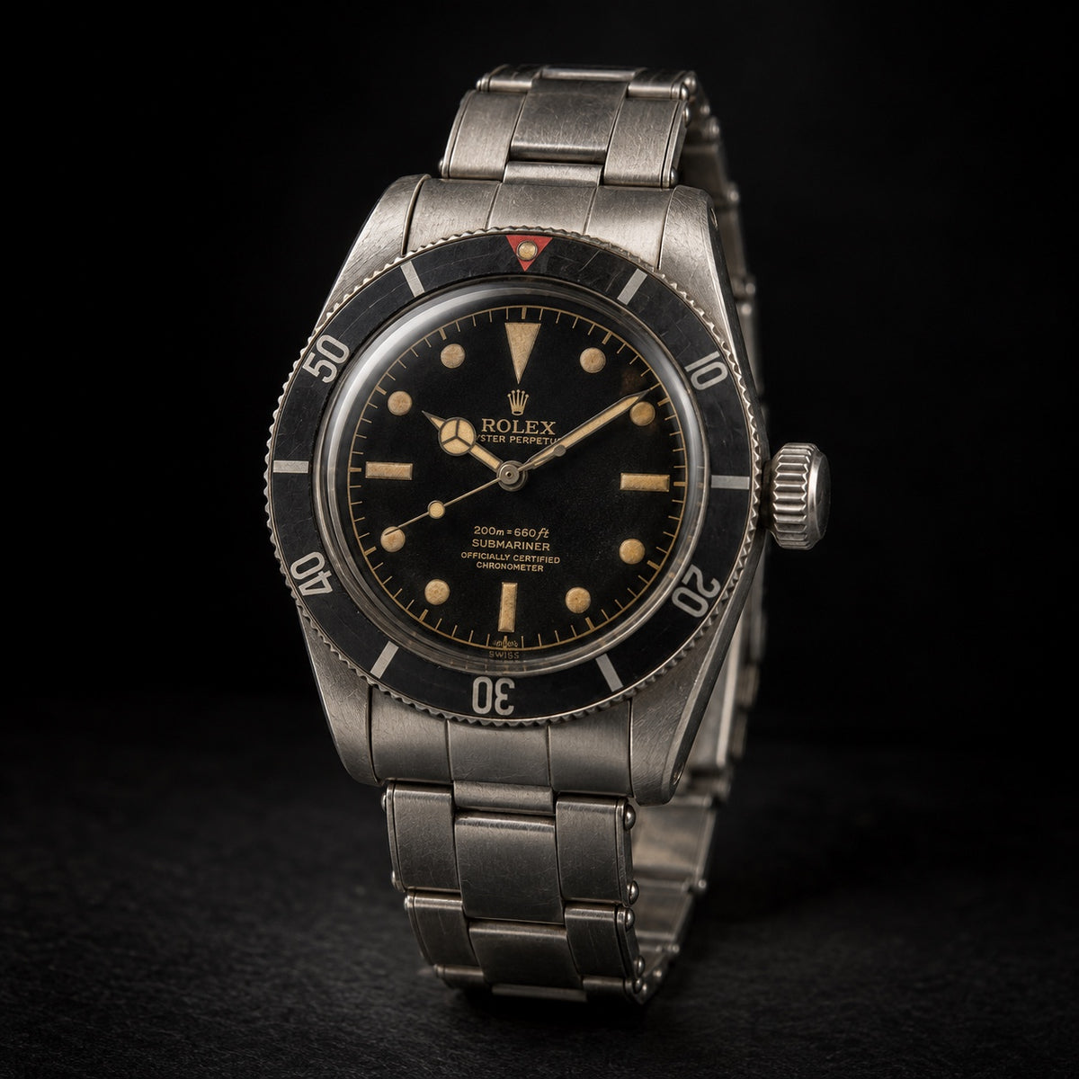 Vintage Rolex Submariner Big Crown