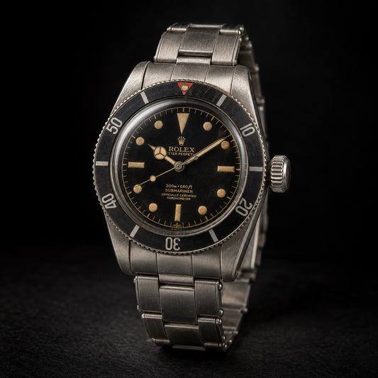 Vintage Rolex Submariner Big Crown