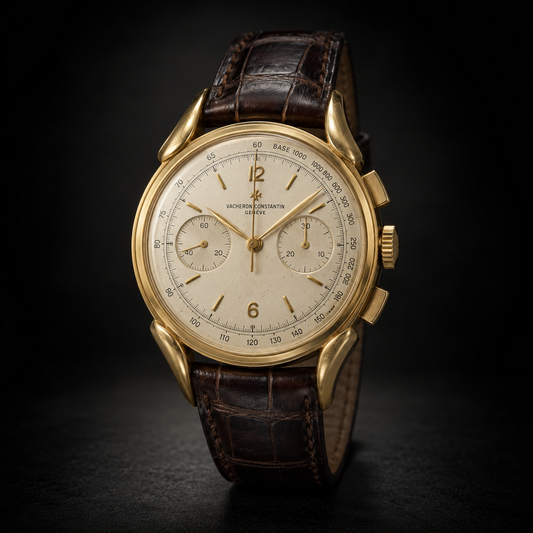Vintage Vacheron Constantin Cornes de Vache Chronograph